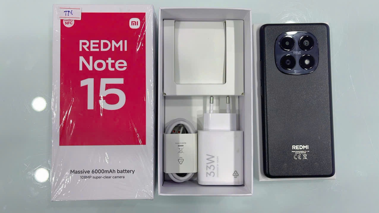 REDMI NOTE 15 6.77"/MTK Helio G100-Ultra/6G/128G - Cẩm Phả