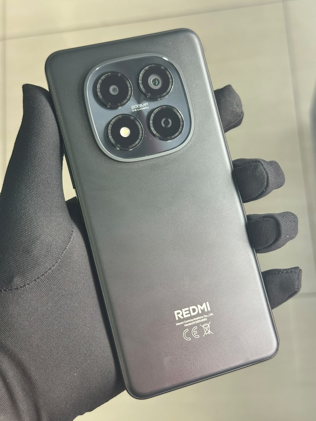 ĐIỆN THOẠI DI ĐỘNG (TEL) REDMI NOTE 15 PRO 6.77"/MTK Helio G200-Ultra/8G/256G/200MP+8MP/32MP/6500mAh/ĐEN