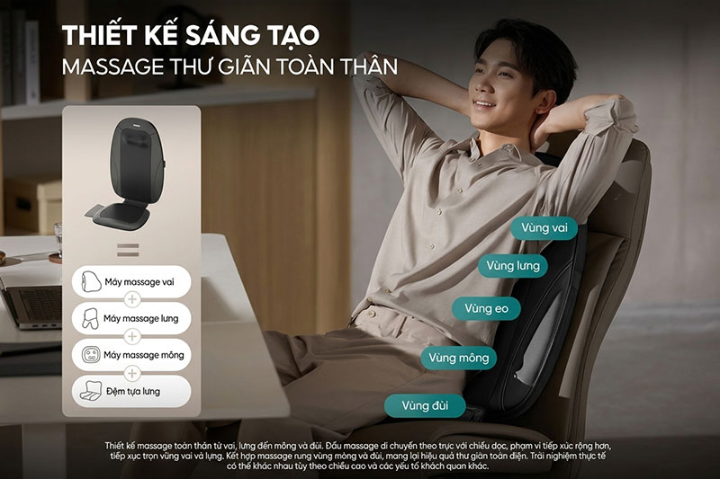 Philips mang lại trải nghiệm cầm nắm và tiếp xúc da rất thân thiện