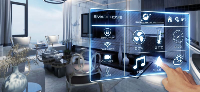 Thiết bị Smart Home là những sản phẩm có khả năng kết nối, giám sát, điều khiển hoặc tự động hóa trong không gian sống