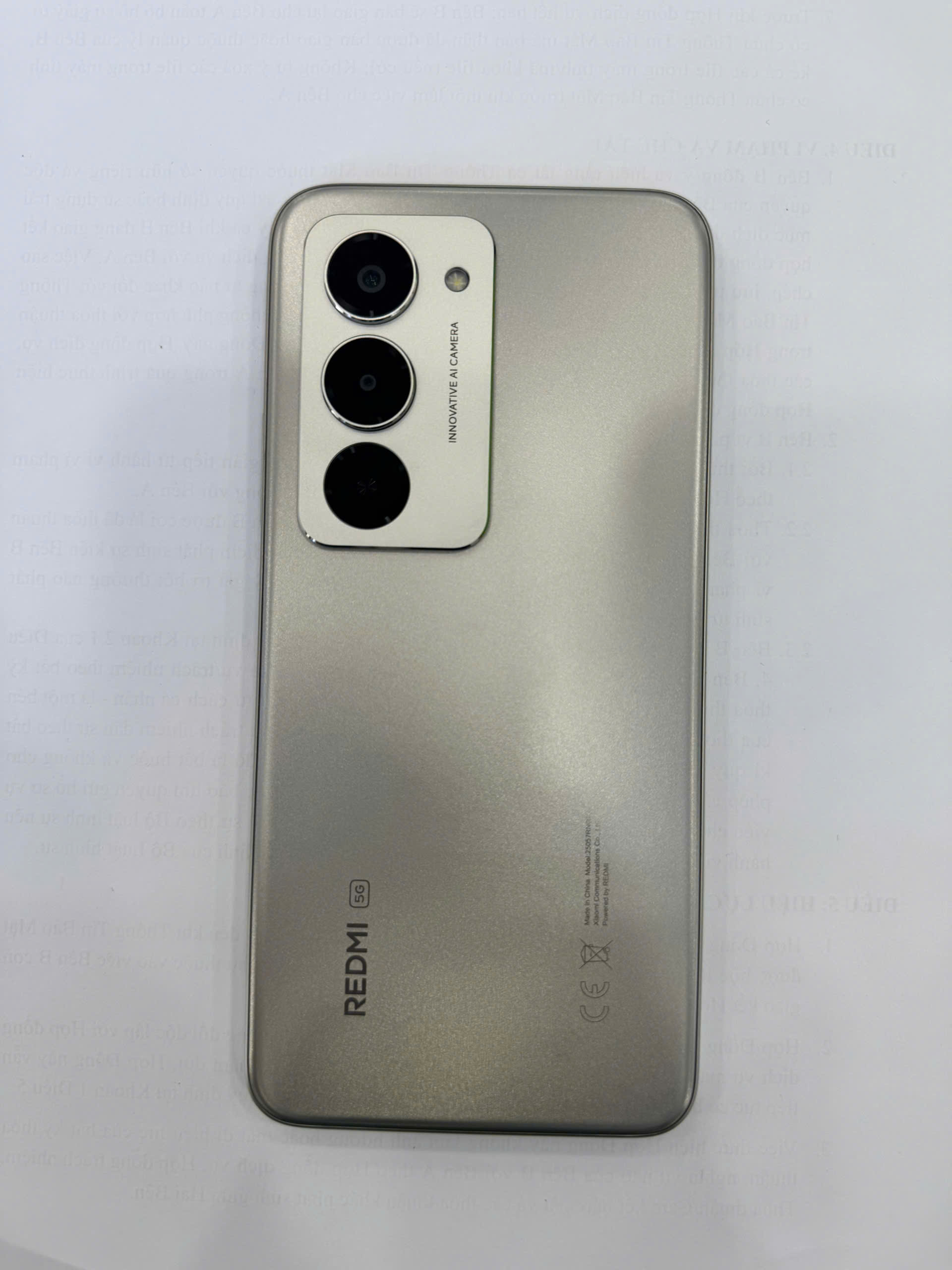 Xiaomi Redmi 15 5G 8GB/256GB Cũ