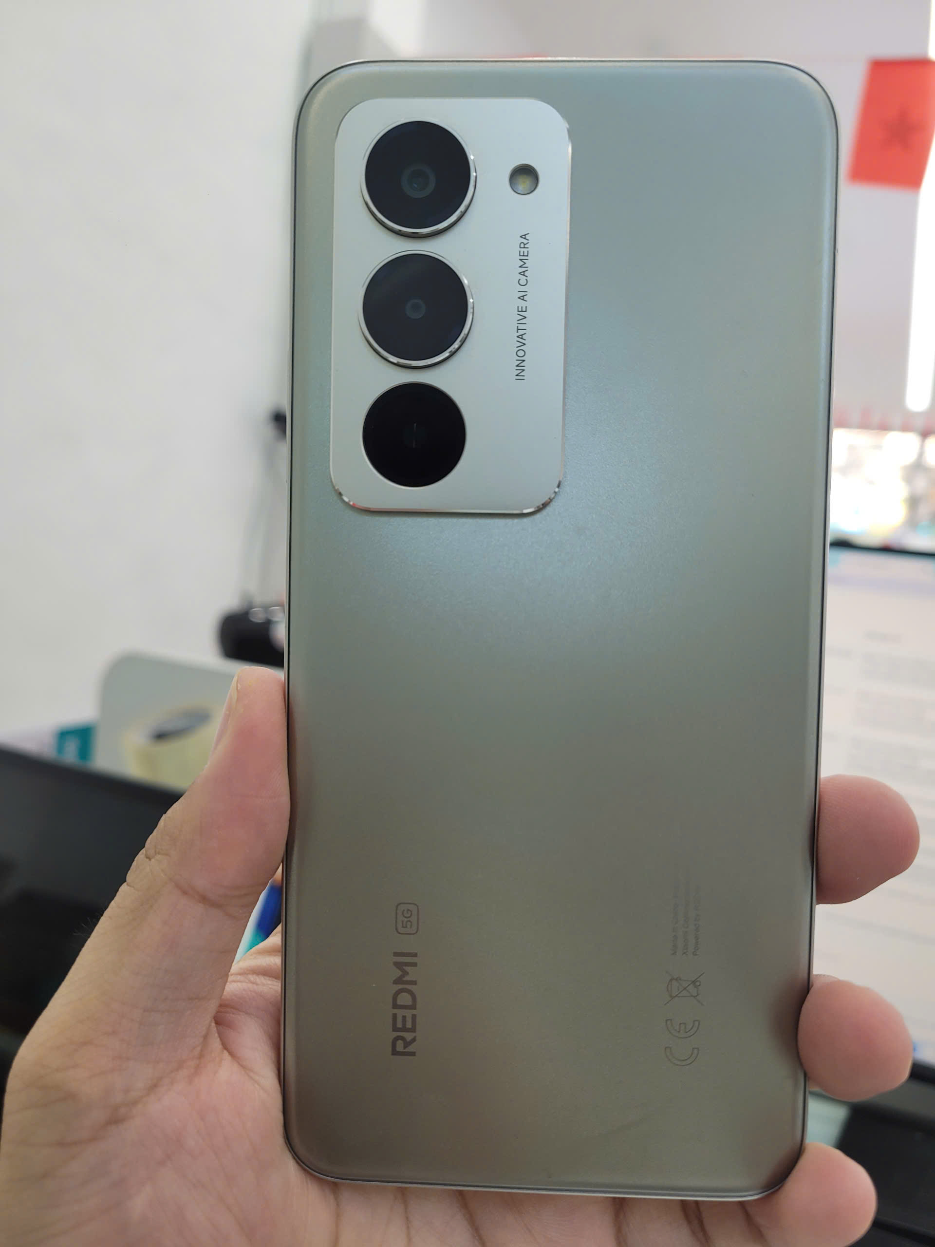 ĐIỆN THOẠI DI ĐỘNG (TEL) REDMI 15 5G 6.9"/SNAP 6S GEN 3/8G/256G/50MP+Auxiliary/8MP/7000mAh (25057RN09G)/XÁM (6932554454463)/ TN 