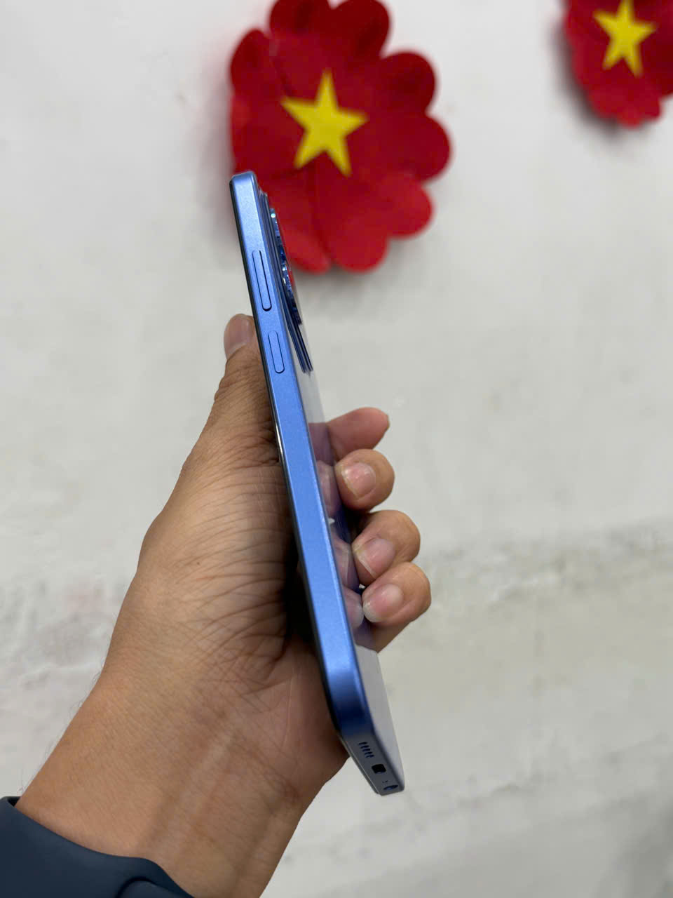 ĐIỆN THOẠI DI ĐỘNG (TEL) REDMI 15C 6.9"/MTK Helio G81 Ultra/4G/128G/50MP+QVGA/8MP/6000mAh (25078RA3EY)/XANH DƯƠNG (6932554455514