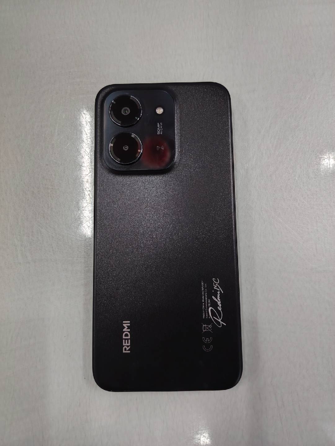 ĐIỆN THOẠI DI ĐỘNG (TEL) REDMI 15C 6.9"/MTK Helio G81 Ultra/4G/128G/50MP+QVGA/8MP/6000mAh (25078RA3EY)/ĐEN (6932554446833)/TN