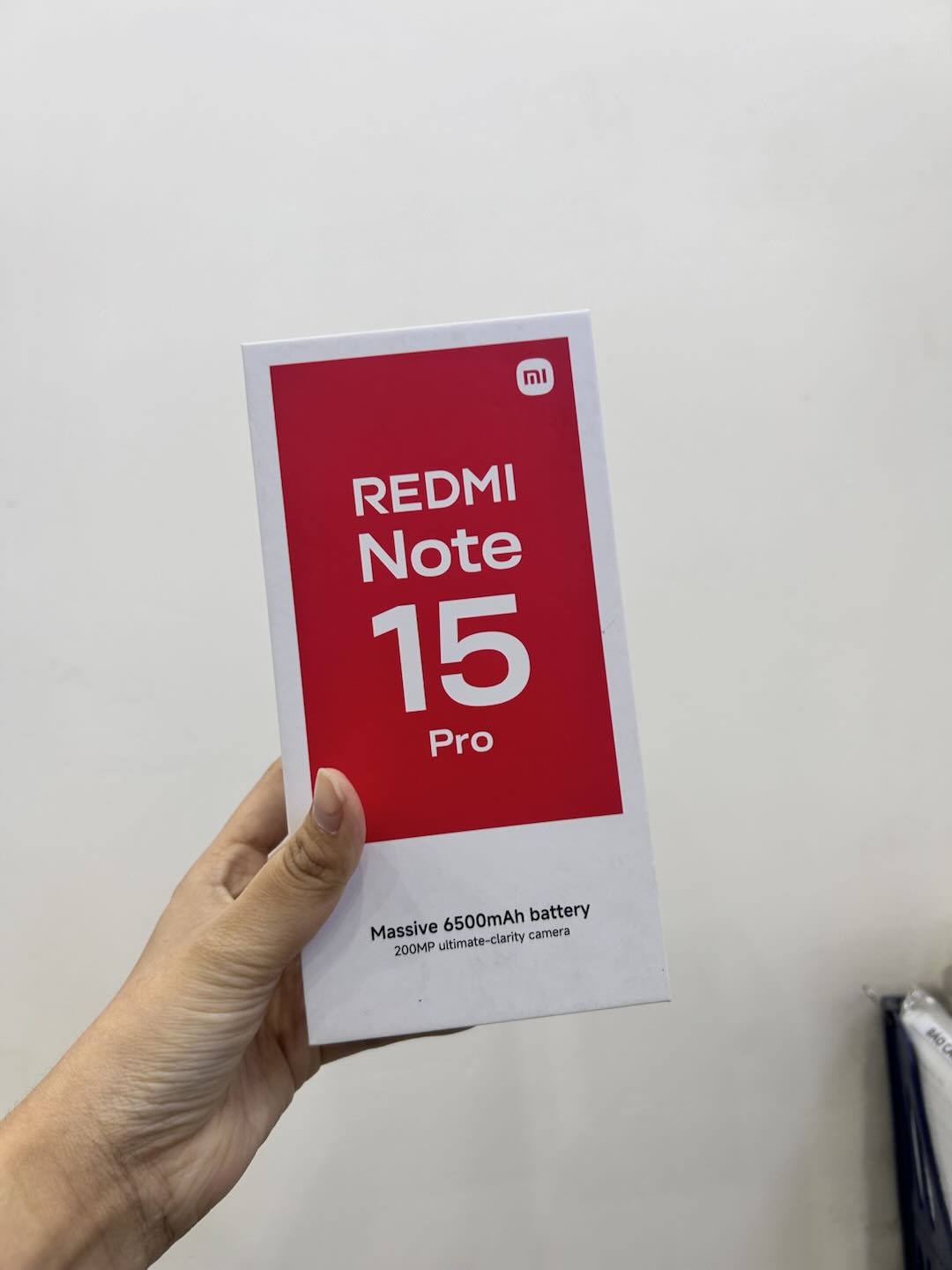 ĐIỆN THOẠI DI ĐỘNG (TEL) REDMI NOTE 15 PRO 6.77"/MTK Helio G200-Ultra/8G/256G/200MP+8MP/32MP/6500mAh (25100RA69G)/ĐEN