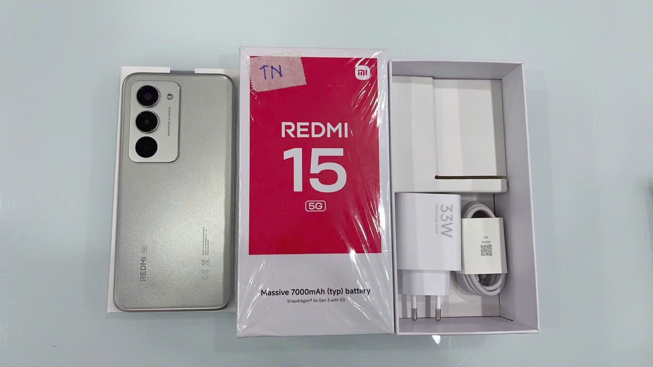 REDMI 15 5G 6.9"/SNAP 6S GEN 3/8G/256G - Cẩm Phả