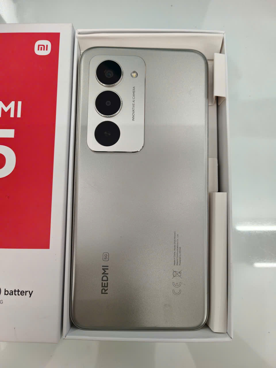 ĐIỆN THOẠI DI ĐỘNG (TEL) REDMI 15 5G 6.9" (25057RN09G)/XÁM (6932554454463)/ TN - 865085071439520 - 25057RN09ZTN