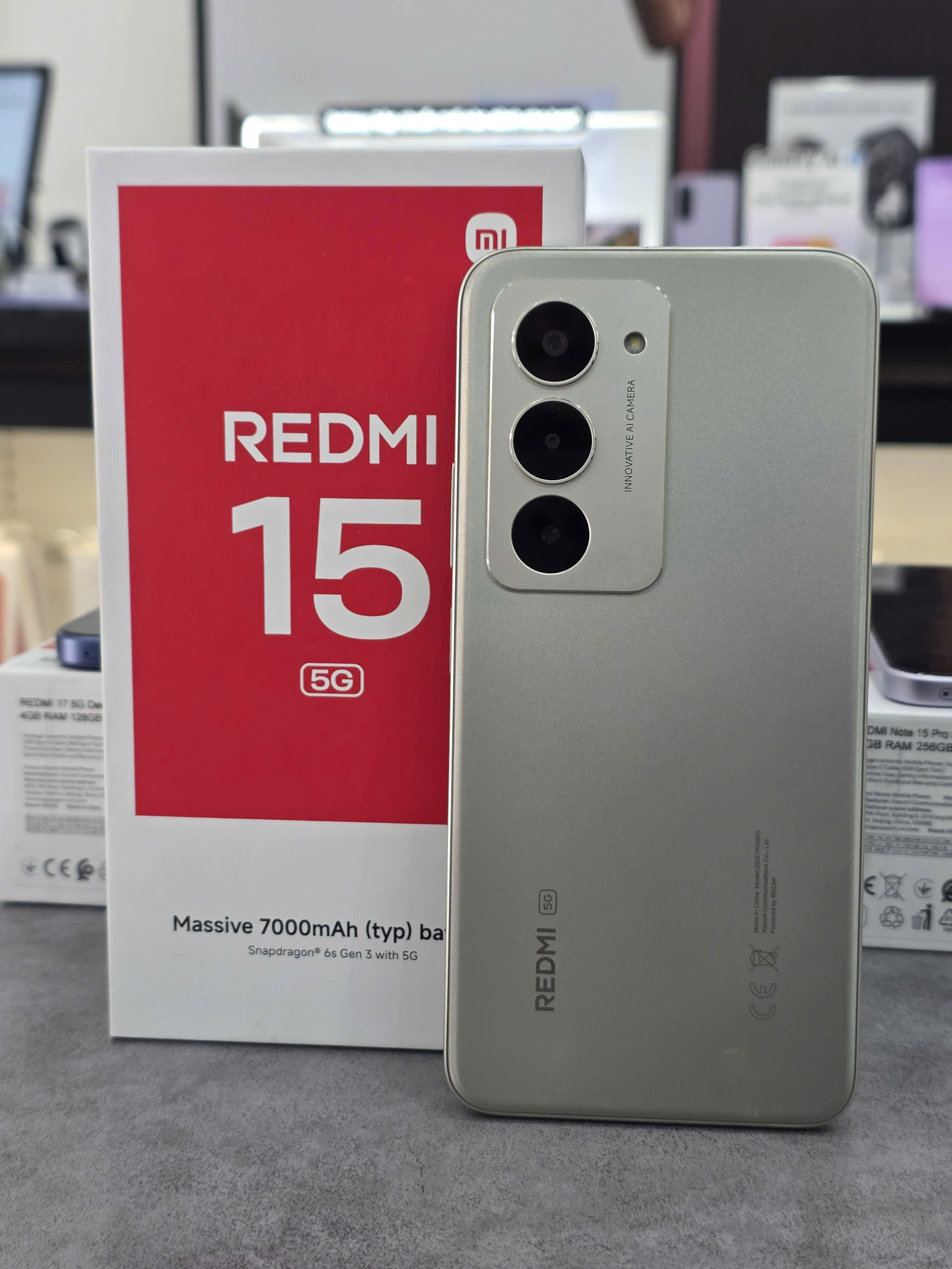 ĐIỆN THOẠI DI ĐỘNG (TEL) REDMI 15 5G