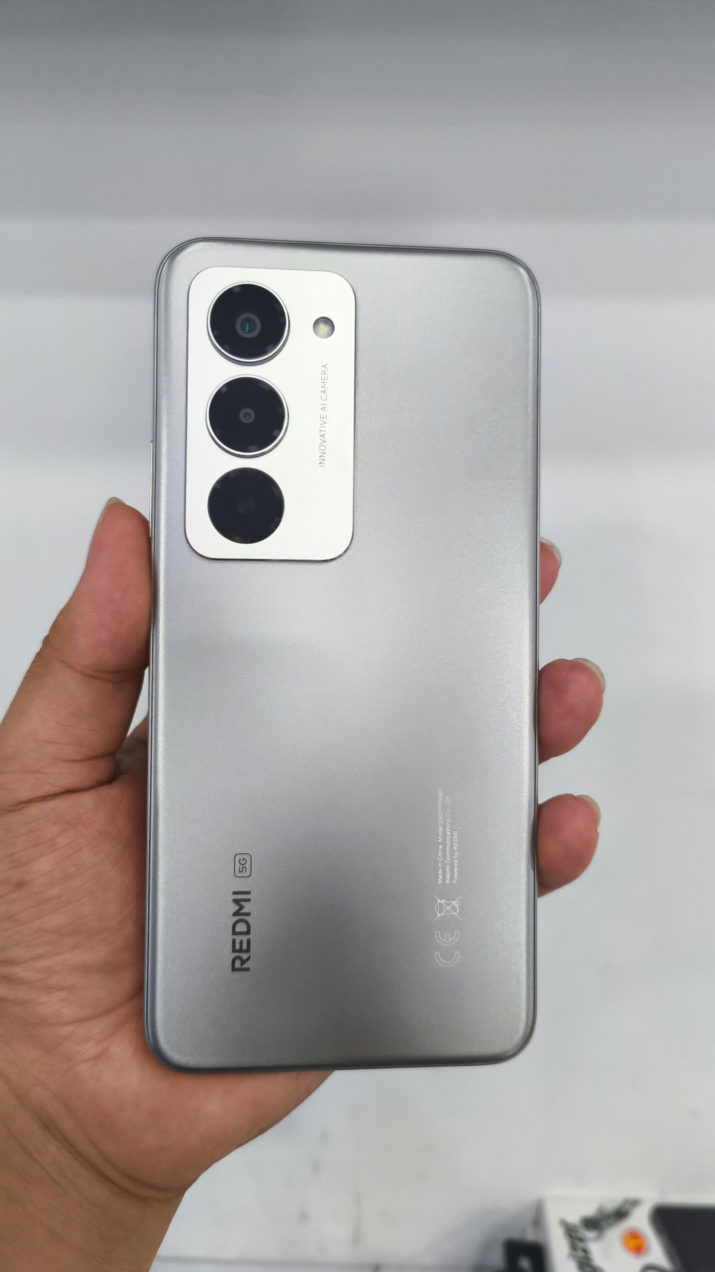 ĐIỆN THOẠI DI ĐỘNG (TEL) REDMI 15 5G 6.9"/SNAP 6S GEN 3/8G/256G/50MP+Auxiliary/8MP/7000mAh (25057RN09G)/XÁM (6932554454463)/ TN 