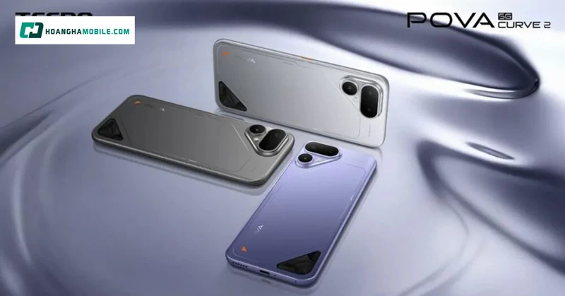 Điện thoại TECNO POVA - Tập trung vào hiệu năng và pin Điện thoại TECNO POVA - Tập trung vào hiệu năng và pin