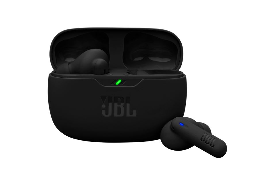Tai nghe không có khung trùm qua đầu hiệu JBL TBEAM2BLKAS