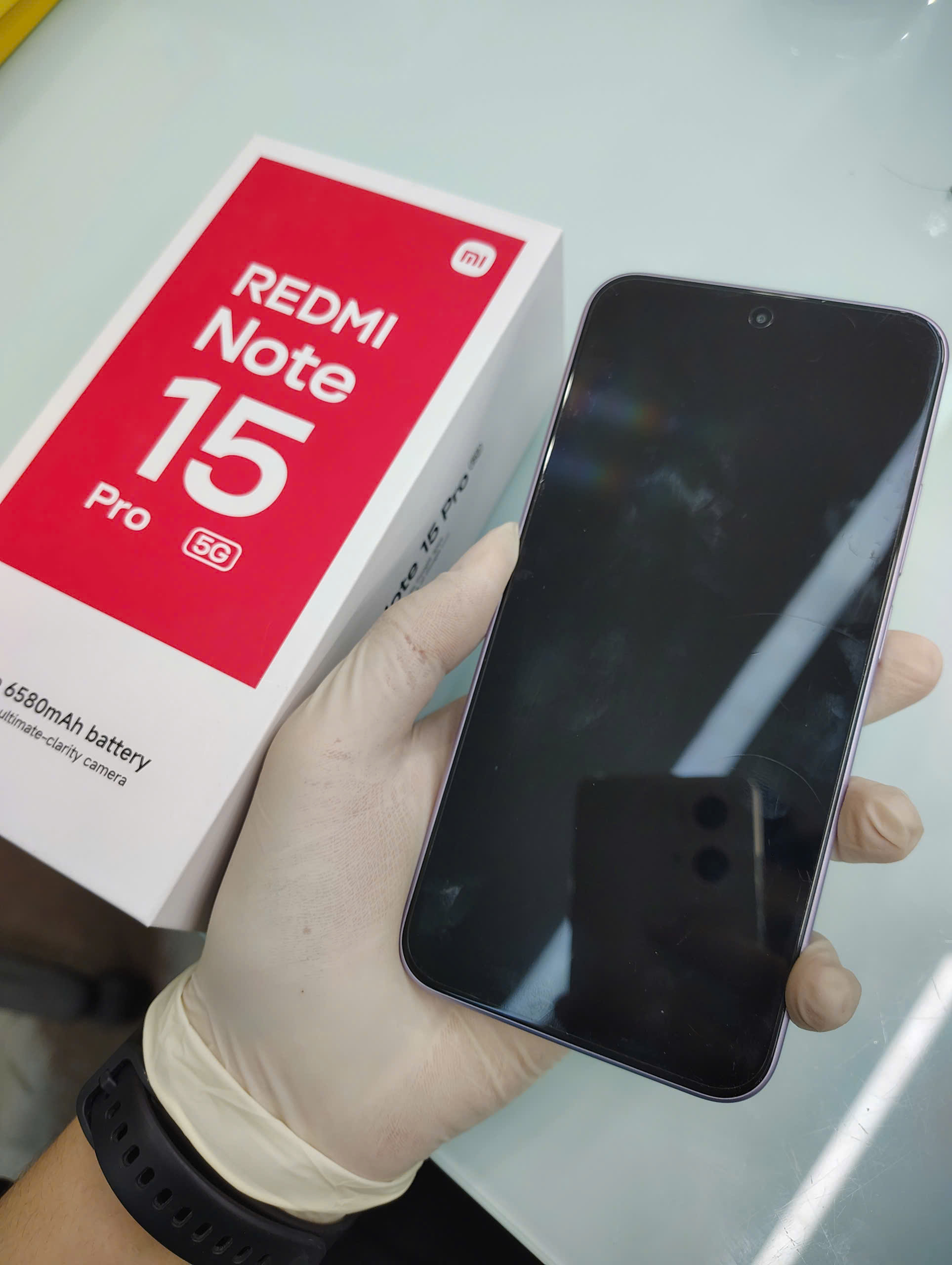 ĐIỆN THOẠI DI ĐỘNG (TEL) REDMI NOTE 15 PRO 5G 6.83/MTK D7400-Ultra/12G/256G/200MP+8MP/20MP/6580mAh (25080RABDG)/TÍM