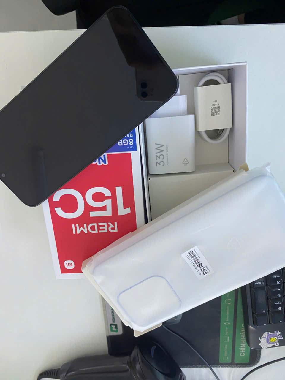 Điện thoại Xiaomi Redmi 15C 4GB/128GB ĐEN  - TBH 