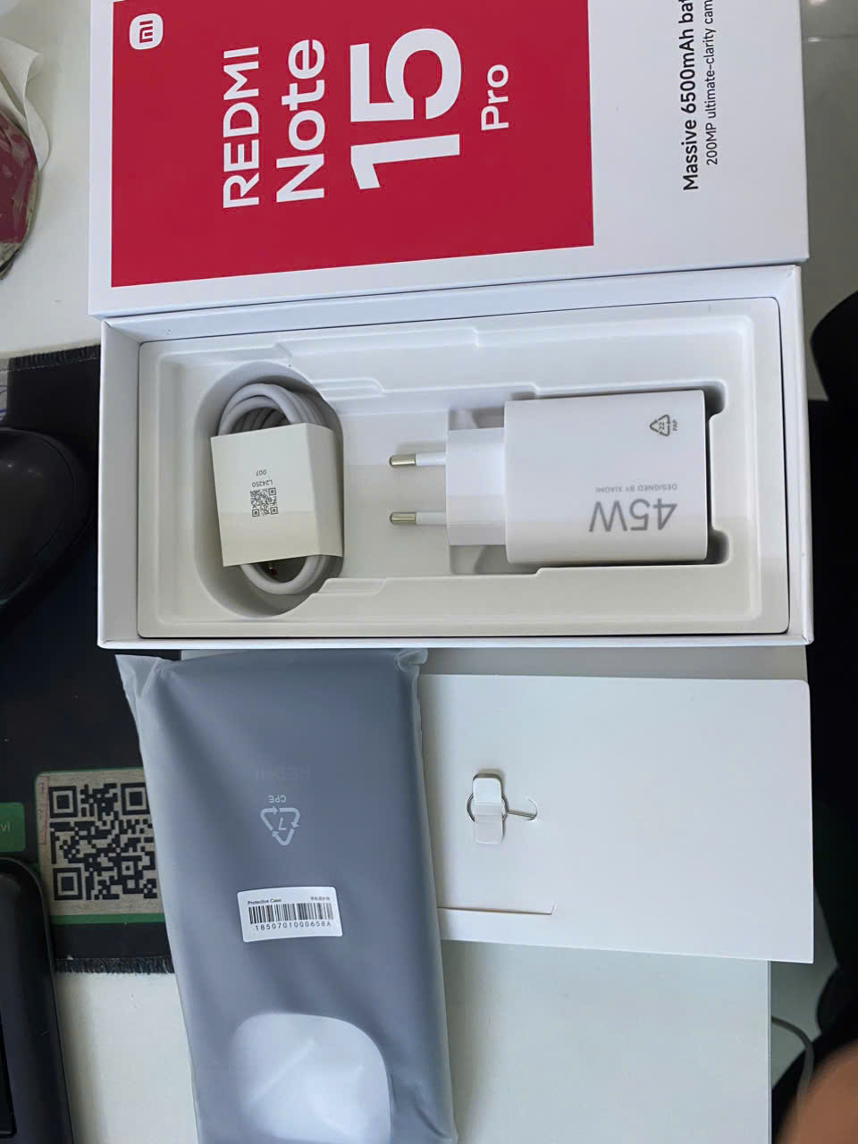 Điện thoại Xiaomi Redmi Note 15 Pro 12GB/256GB ĐEN - TBH