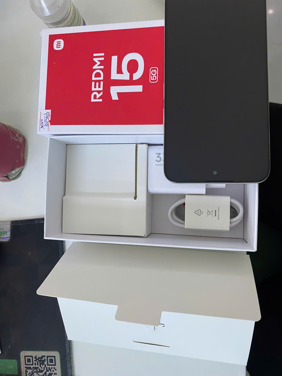 Điện thoại Xiaomi Redmi 15 5G 8GB/256GB XÁM - TBH