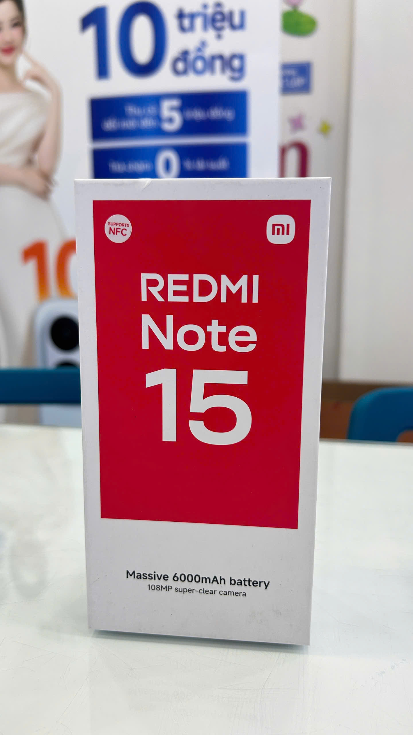 ĐIỆN THOẠI DI ĐỘNG (TEL) REDMI NOTE 15 ĐEN