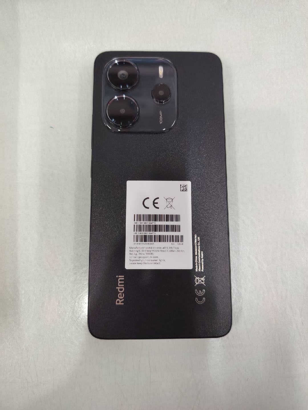 ĐIỆN THOẠI DI ĐỘNG (TEL) REDMI NOTE 14 6.67"/MTK G99 Ultra/8G/128G/108+2+2MP/20MP/5500mAh (24117RN76O)/ĐEN (6932554407636)