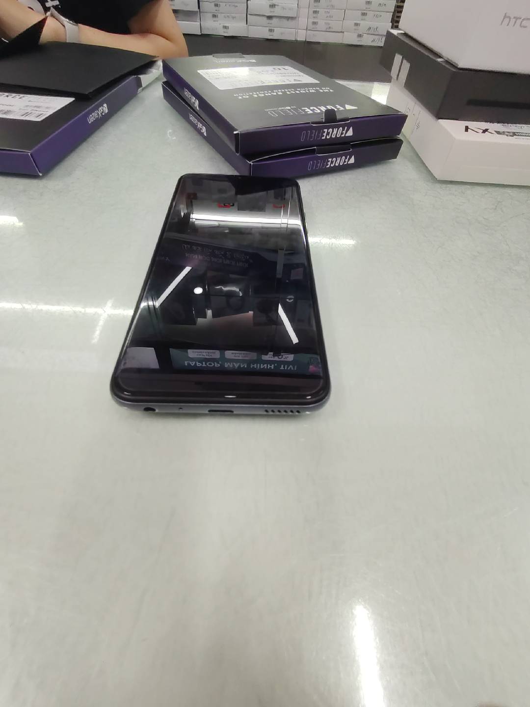 Điện thoại di động HTC Wildfire E3 lite (4GB/64GB) - Ghi (Grey)