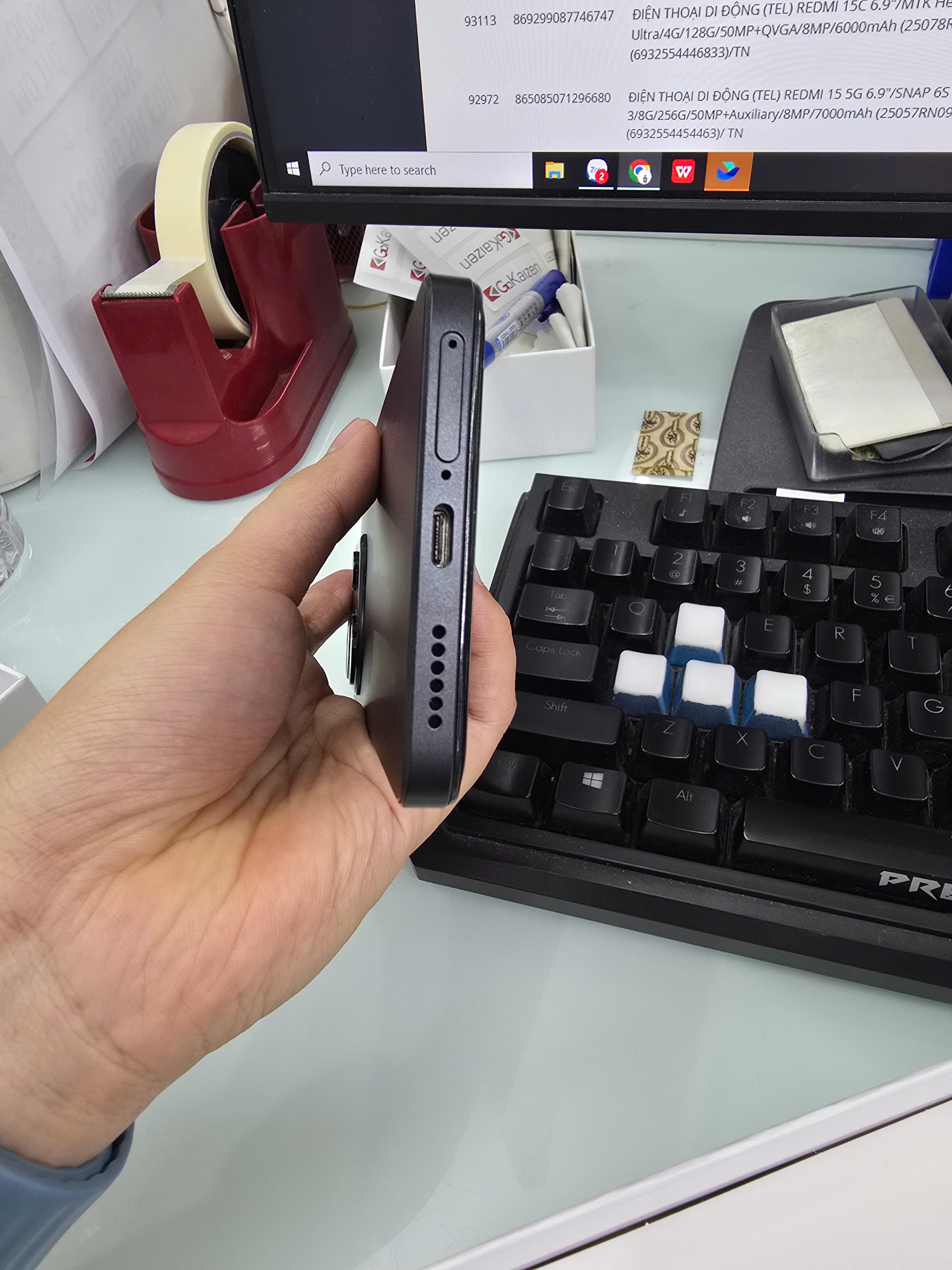 ĐIỆN THOẠI DI ĐỘNG (TEL) REDMI NOTE 14 6.67"/MTK G99 Ultra/8G/128G/108+2+2MP/20MP/5500mAh (24117RN76O)/ĐEN (6932554407636) - 860