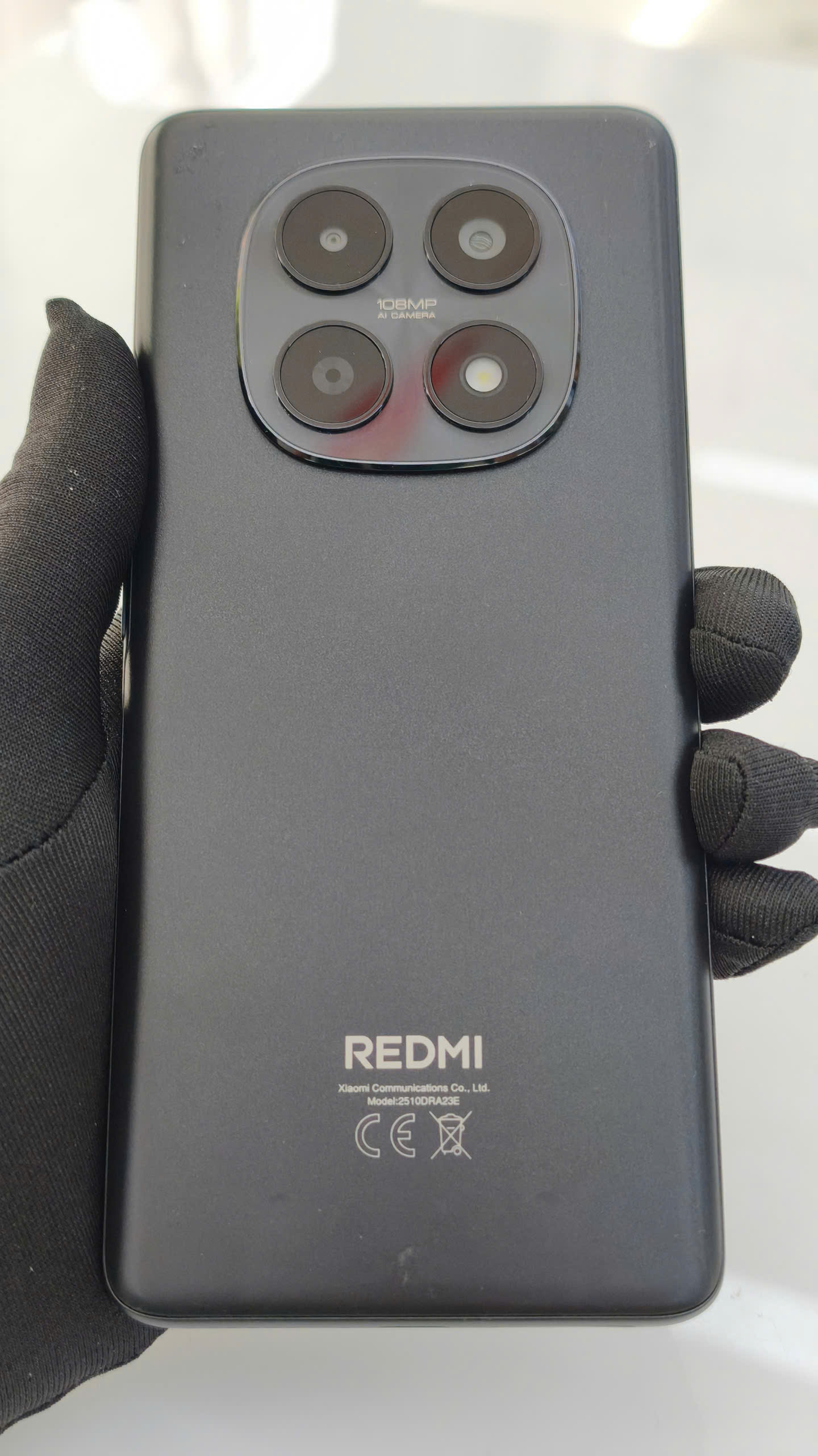 ĐIỆN THOẠI DI ĐỘNG (TEL) REDMI NOTE 15 6.77"/MTK Helio G100-Ultra/6G/128G/108MP+2MP/20MP/6000mAh (2510DRA23E)/ĐEN (6932554476113