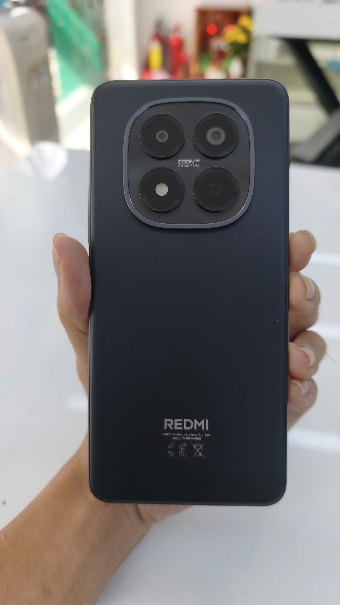 ĐTDĐ REDMI NOTE 15 5G 6.77"/SNAP 6 GEN 3/6G/128G/108MP+8MP/20MP/5520mAh (25098RA98G)/ĐEN - Cũ