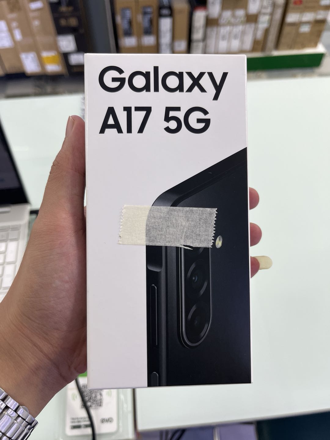 ĐTDĐ Samsung A17 5G, SM-A176B/DS,8+128, Đen - TBH
