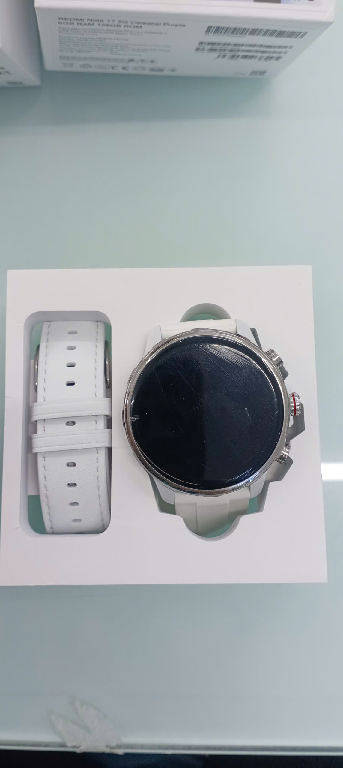 ĐỒNG HỒ THÔNG MINH (WEARABLE) KIESLECT CALLING WATCH KR ULTRA3 WHITE (TRẮNG) (YFT2157EU) - K23D1265K00445 - YFT2157EU