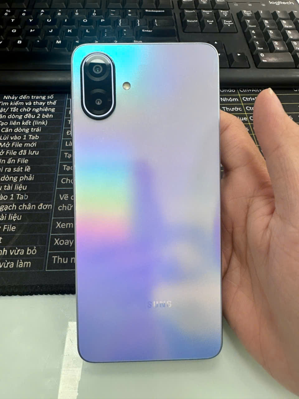 ĐTDĐ Samsung A07 5G SM-A076BLVBXXV,4+128, Tím - 350252035067902 - SSA076128TIM