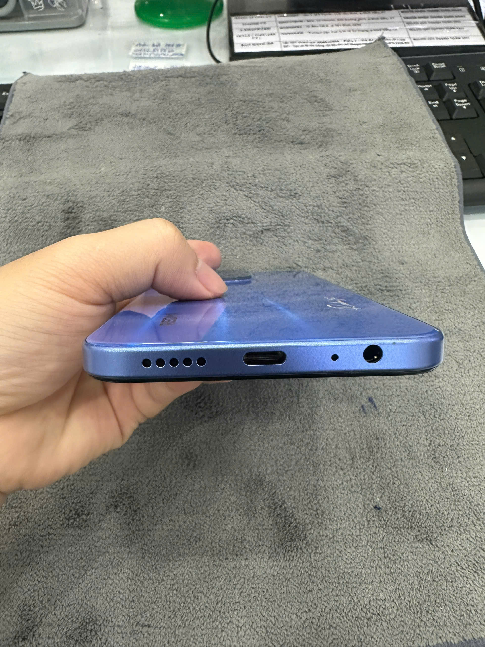 ĐTDĐ REDMI 15C 4/128 - XANH - TBH