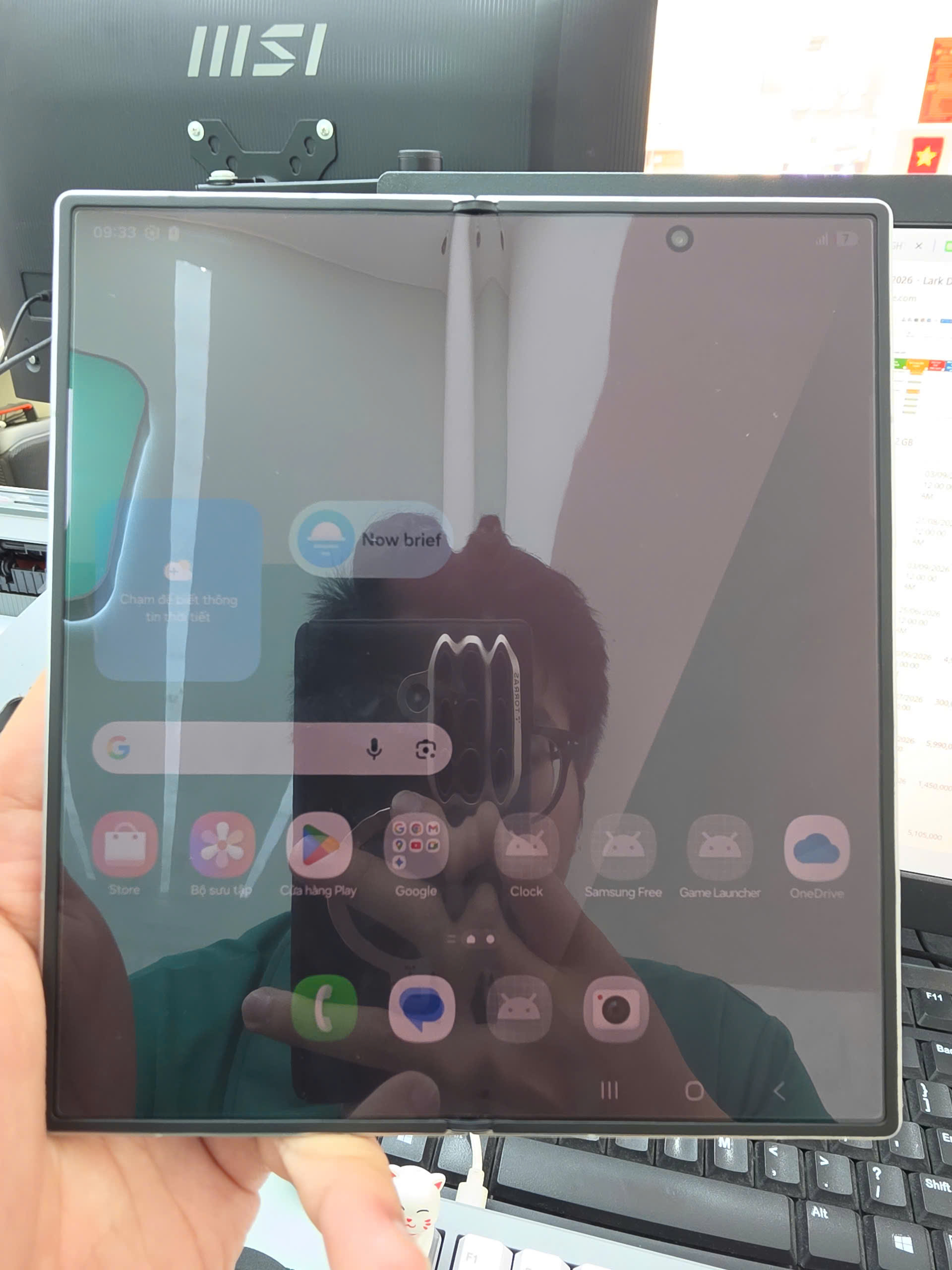 Samsung Fold7 SM-F966B,256GB,Xám Bạc