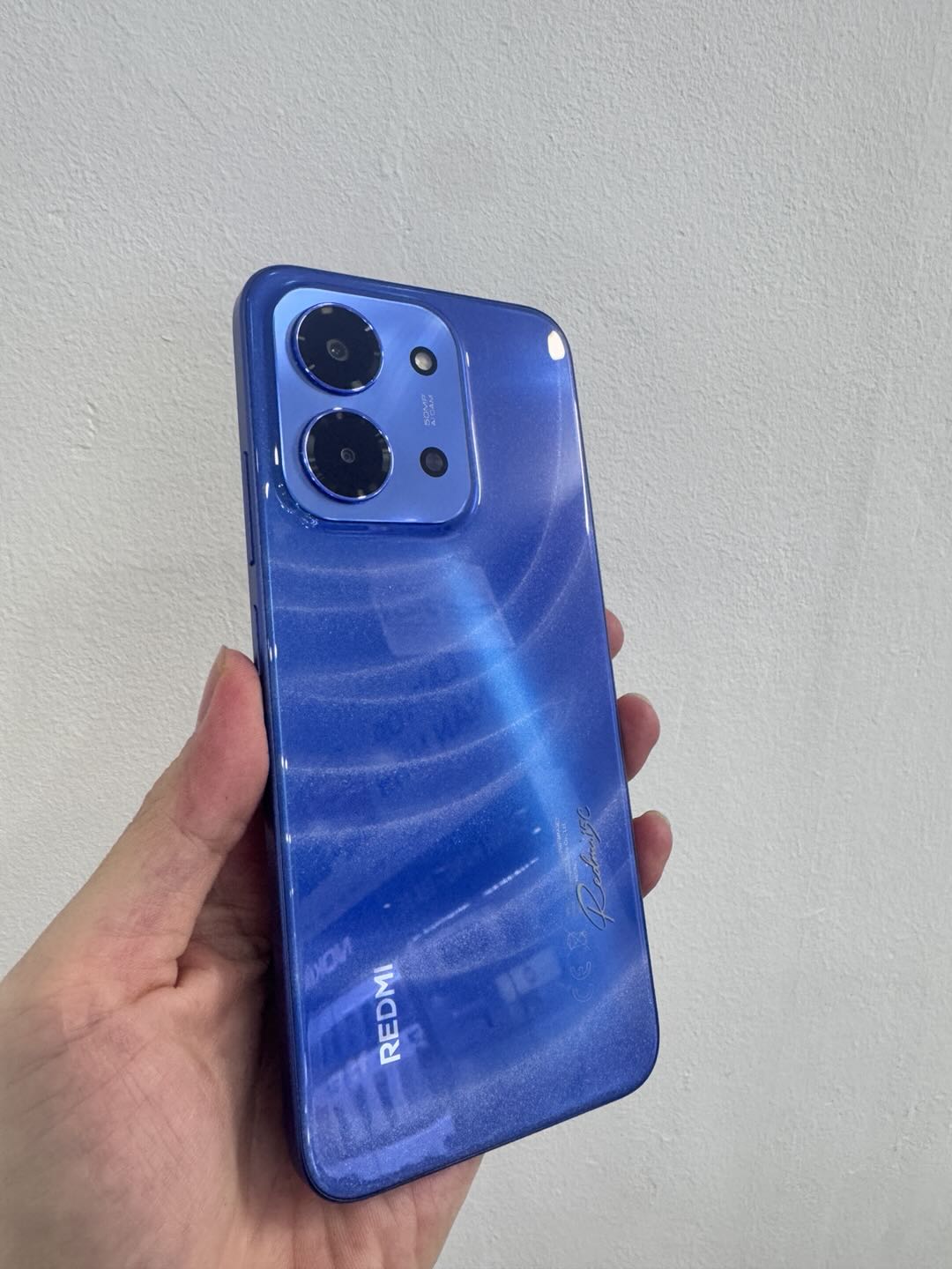 ĐIỆN THOẠI DI ĐỘNG (TEL) REDMI 15C 6.9"/MTK Helio G81 Ultra/4G/128G/50MP+QVGA/8MP/6000mAh (25078RA3EY)/XANH DƯƠNG (6932554455514