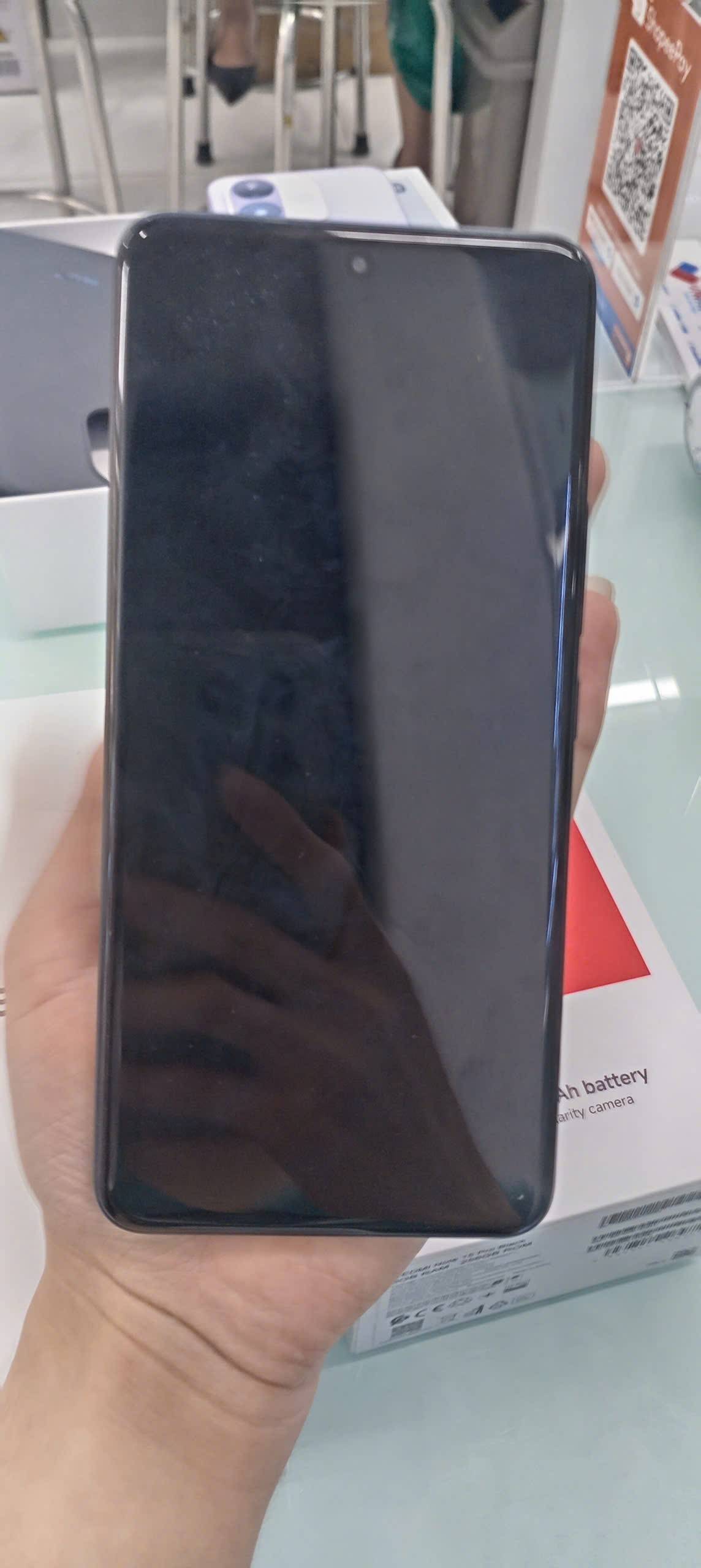 ĐIỆN THOẠI DI ĐỘNG (TEL) REDMI NOTE 15 PRO 6.77"/MTK Helio G200-Ultra/8G/256G/200MP+8MP/32MP/6500mAh (25100RA69G)/ĐEN (693255446