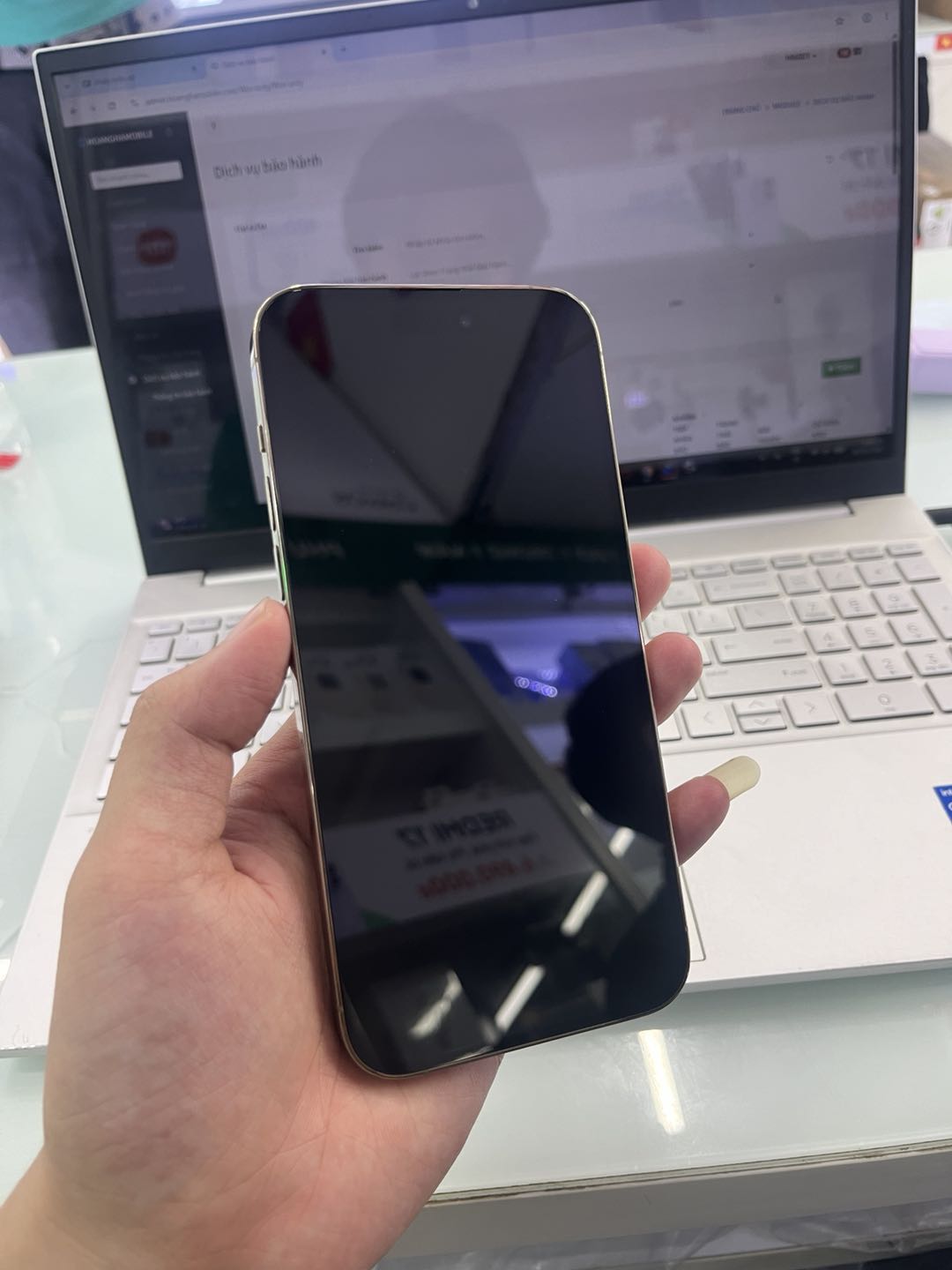 ĐTDĐ Apple iPhone 14 Pro Max 128GB Gold - Cũ