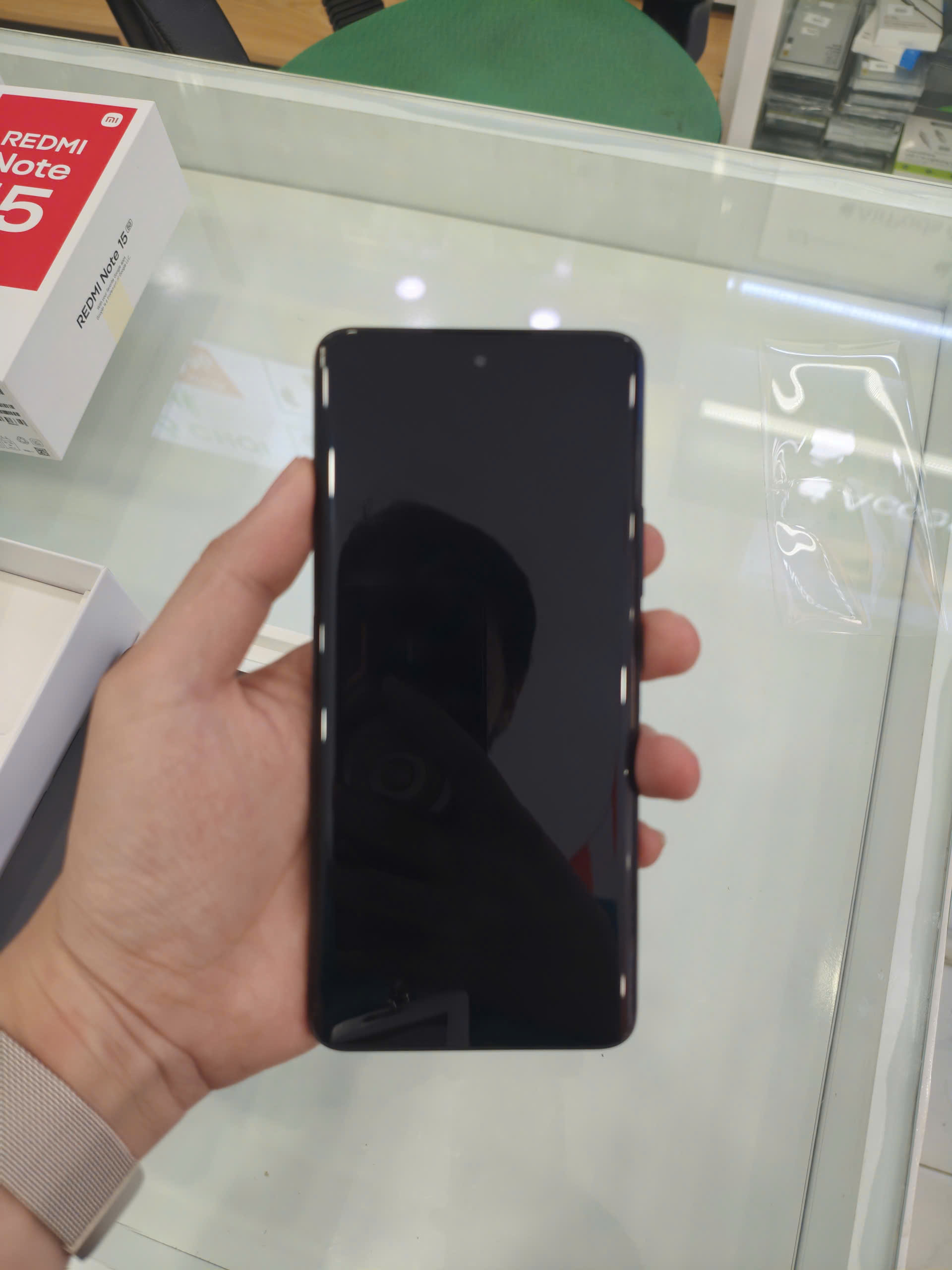 ĐIỆN THOẠI DI ĐỘNG (TEL) REDMI NOTE 15 6.77"/MTK Helio G100-Ultra/6G/128G/108MP+2MP/20MP/6000mAh (2510DRA23E)/ĐEN (6932554476113