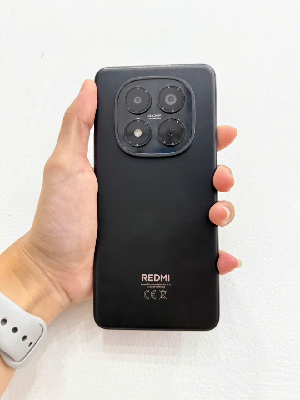 ĐIỆN THOẠI DI ĐỘNG (TEL) REDMI NOTE 15 PRO 6.77"/MTK Helio G200-Ultra/8G/256G/200MP+8MP/32MP/6500mAh (25100RA69G)/ĐEN (693255446