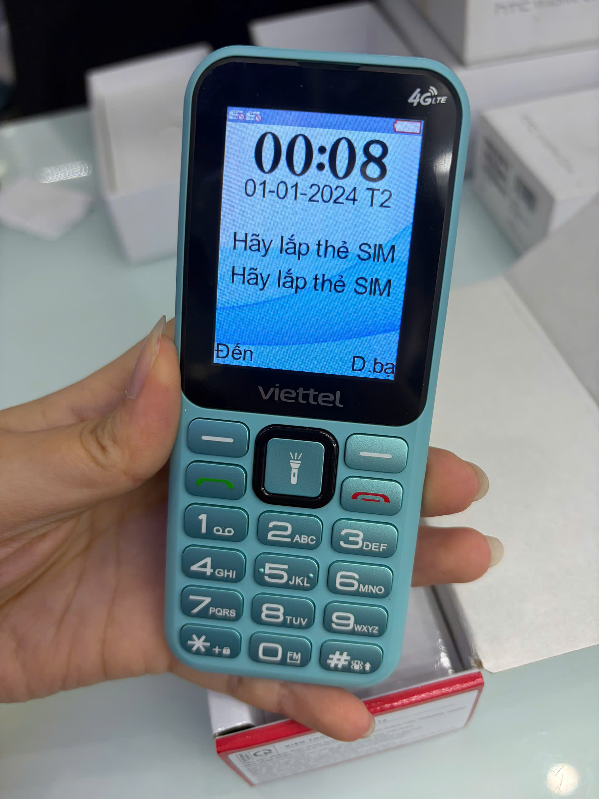 Điện thoại Viettel T2 - 4G (DÙNG MỌI LOẠI SIM) Cũ