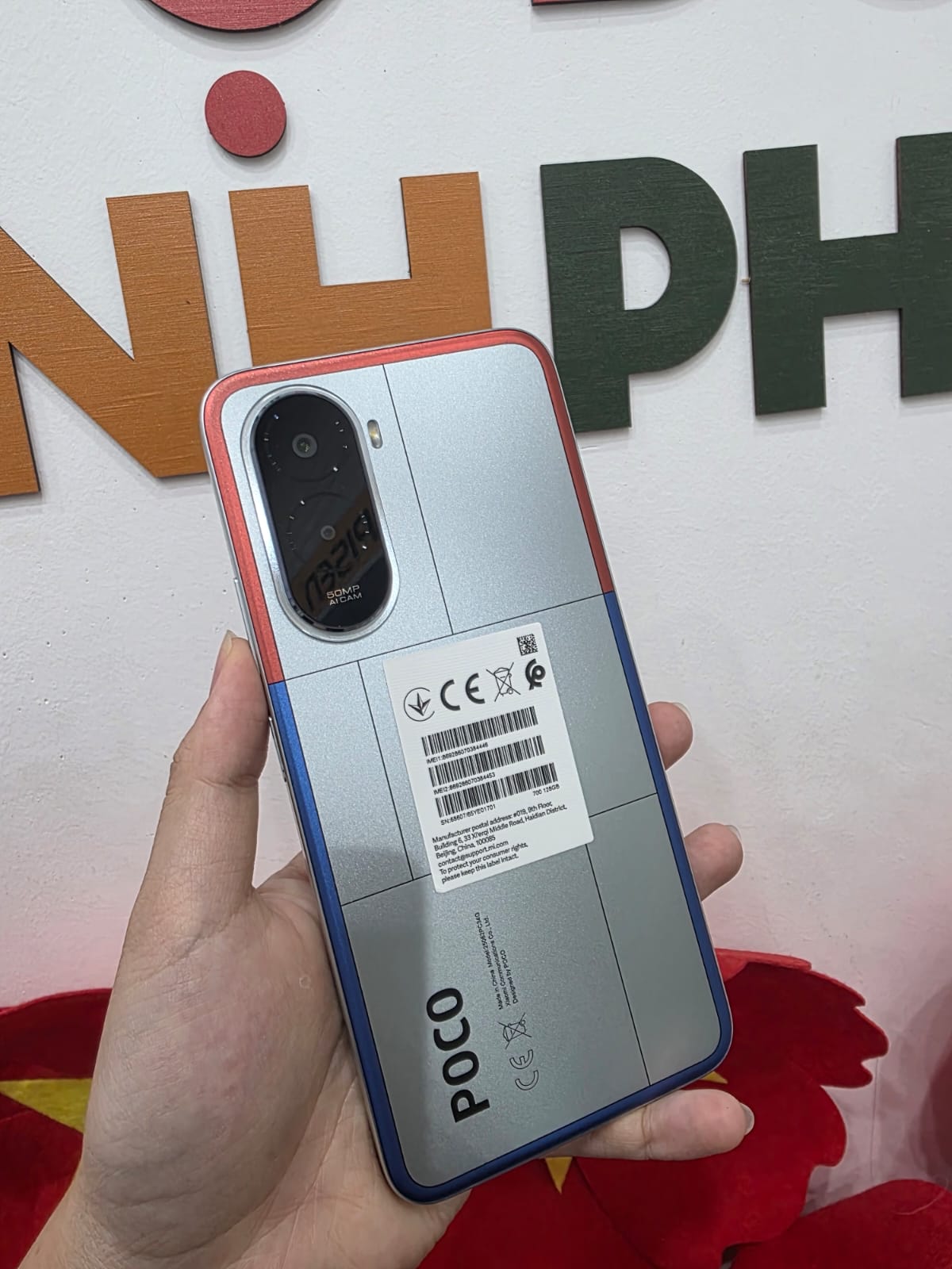 ĐIỆN THOẠI DI ĐỘNG (TEL) POCO M7 6.9"/SNAP 685/6G/128G/50MP+QVGA/8MP/7000mAh (25062PC34G)/BẠC (6932554451929) - 869286070384446 