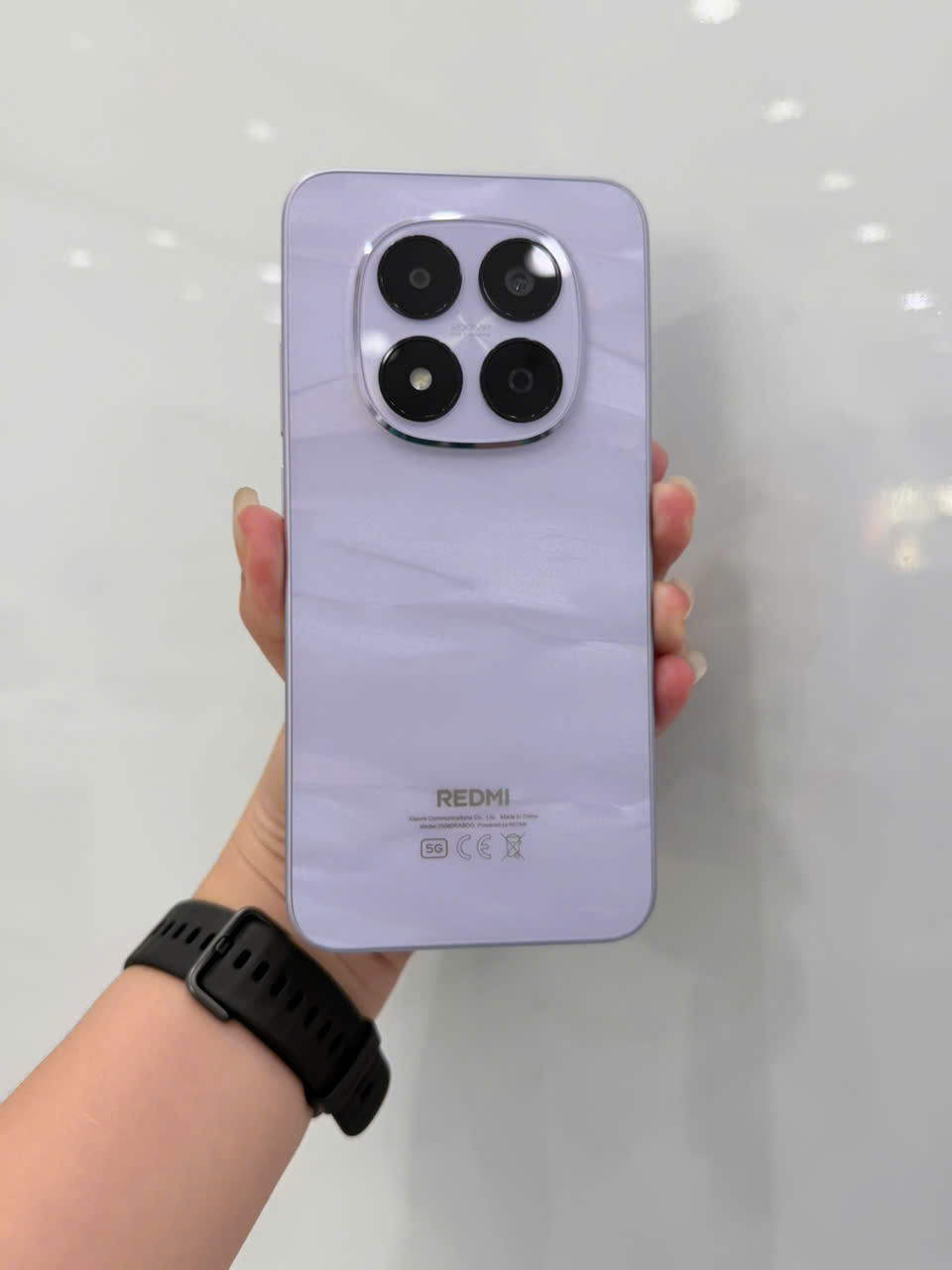 ĐIỆN THOẠI DI ĐỘNG (TEL) REDMI NOTE 15 PRO 5G 6.83/MTK D7400-Ultra/12G/256G/200MP+8MP/20MP/6580mAh (25080RABDG)/TÍM (69325544704