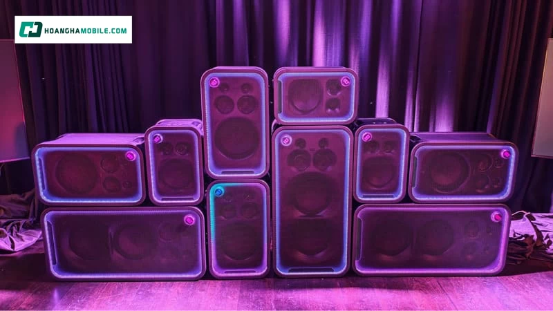Hệ thống 9 củ loa phân chia ba dải âm của Sony ULT TOWER MAX Hệ thống 9 củ loa phân chia ba dải âm của Sony ULT TOWER MAX