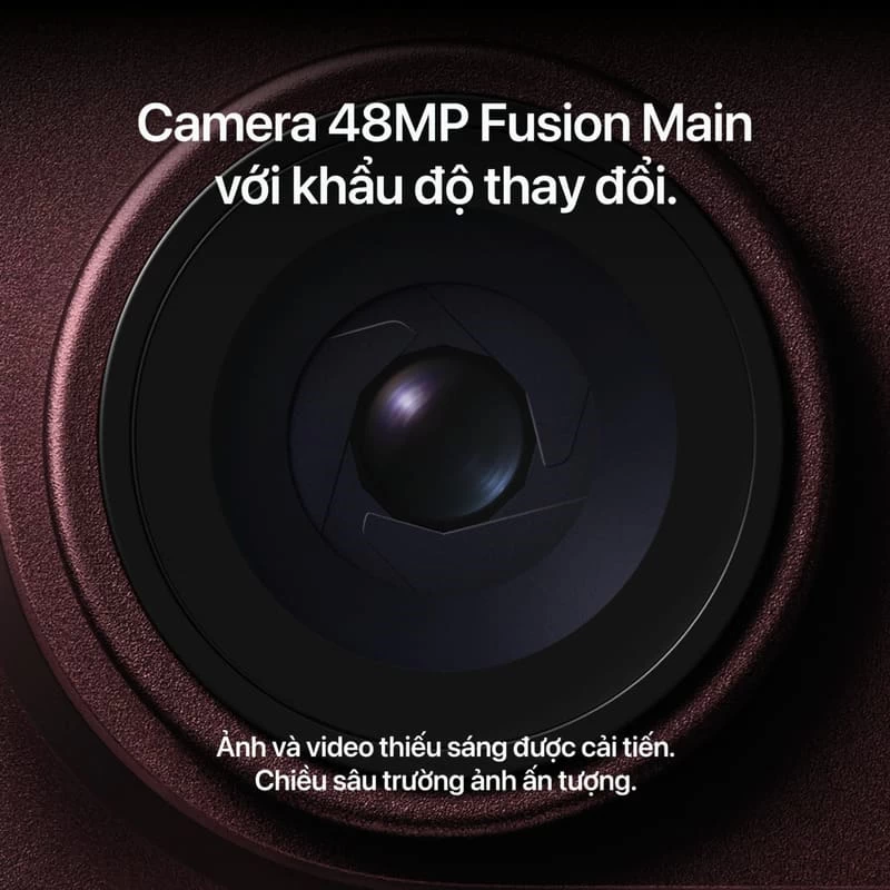 Hệ thống camera cao cấp trên iPhone 18 Series Camera 48MP Pro Fusion