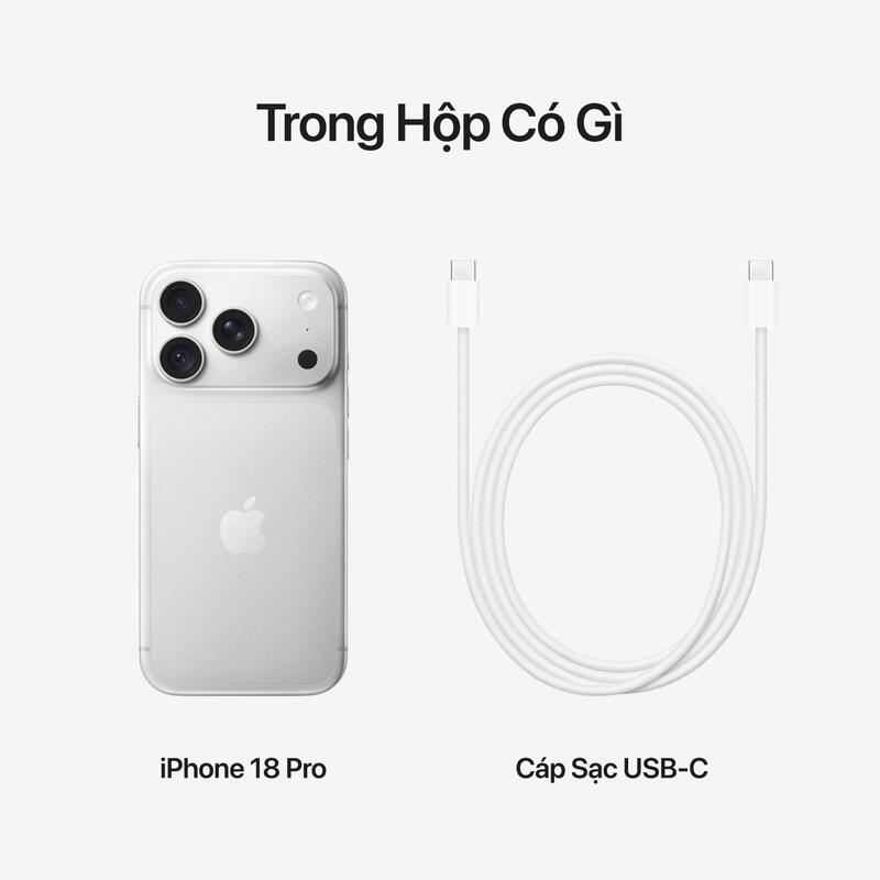 iPhone 18 Pro Cáp Sạc USB-C