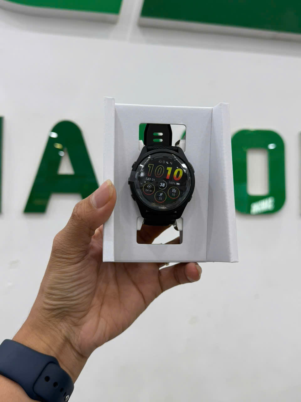 Đồng hồ chạy bộ Garmin Forerunner 265 Music, Wifi, GPS, KOR/SEA, Đen_010-02810-50 - 7W1521573 - GM0281050