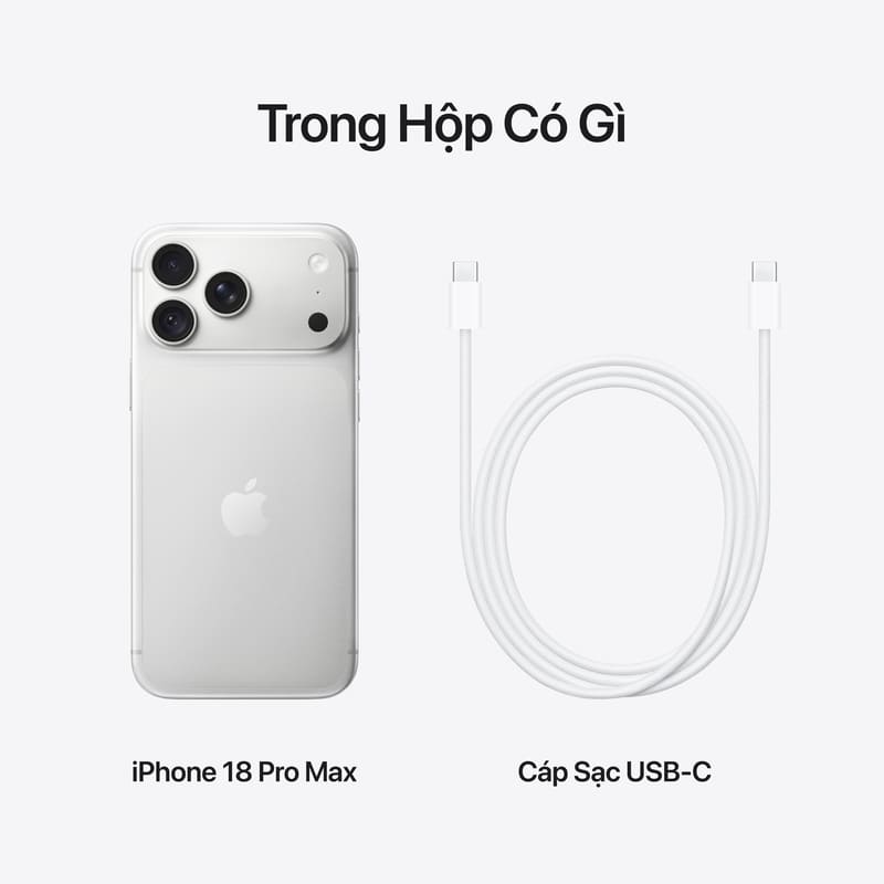 iPhone 18 Pro Cáp Sạc USB-C