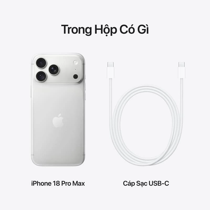 iPhone 18 Pro Cáp Sạc USB-C iPhone 18 Pro Cáp Sạc USB-C