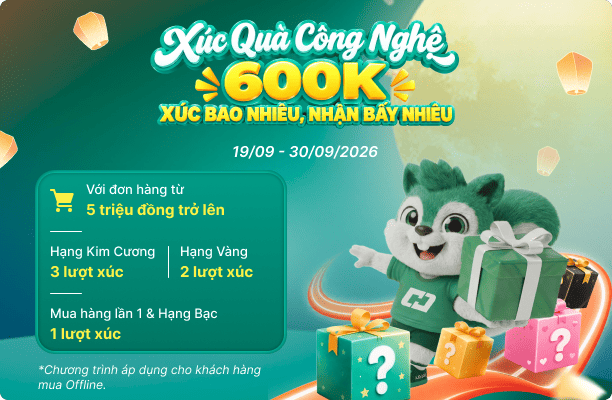 xúc quà công nghệ
