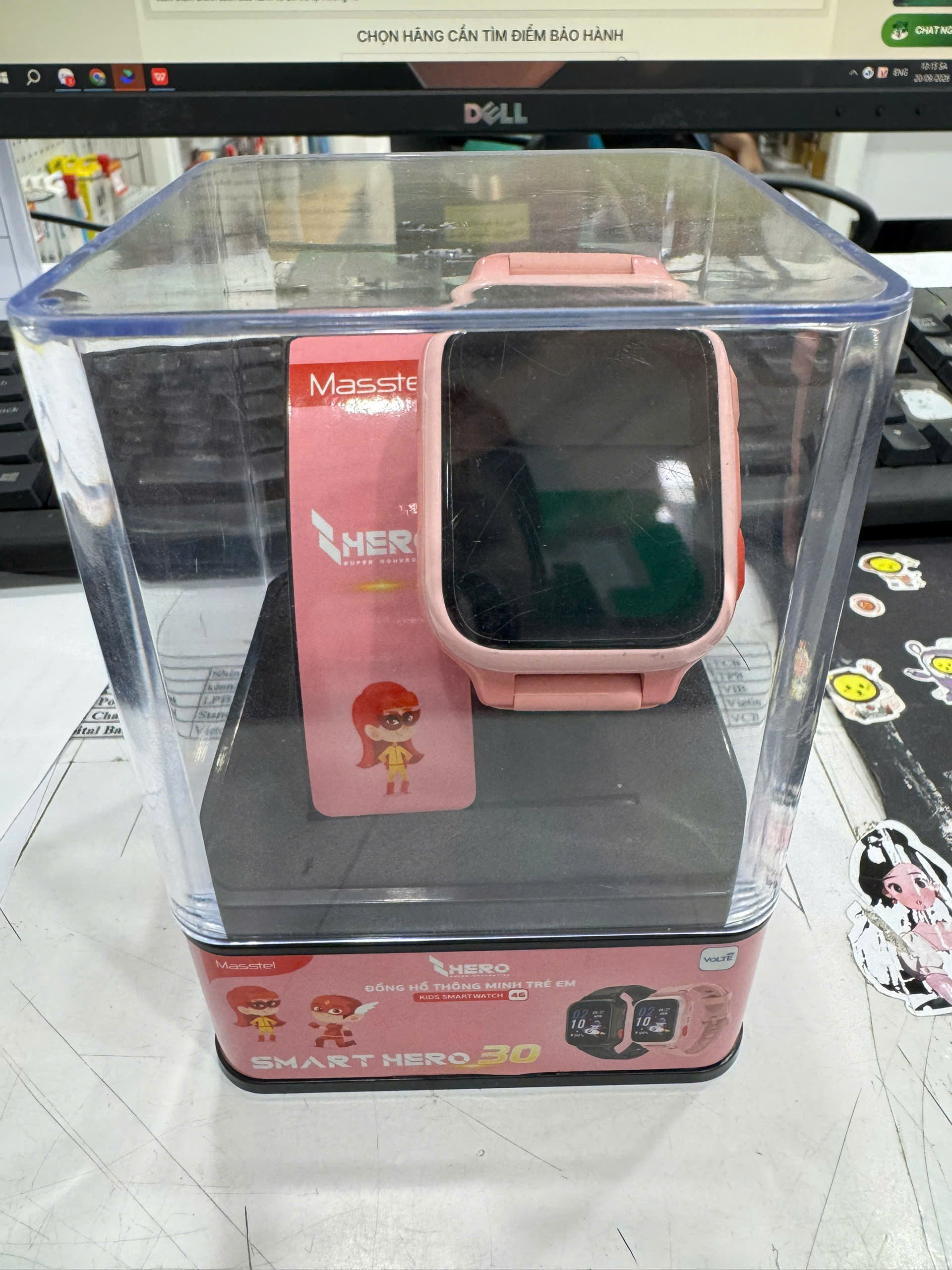 Đồng hồ định vị Masstel Smart Hero 30 màu hồng (Pink) 