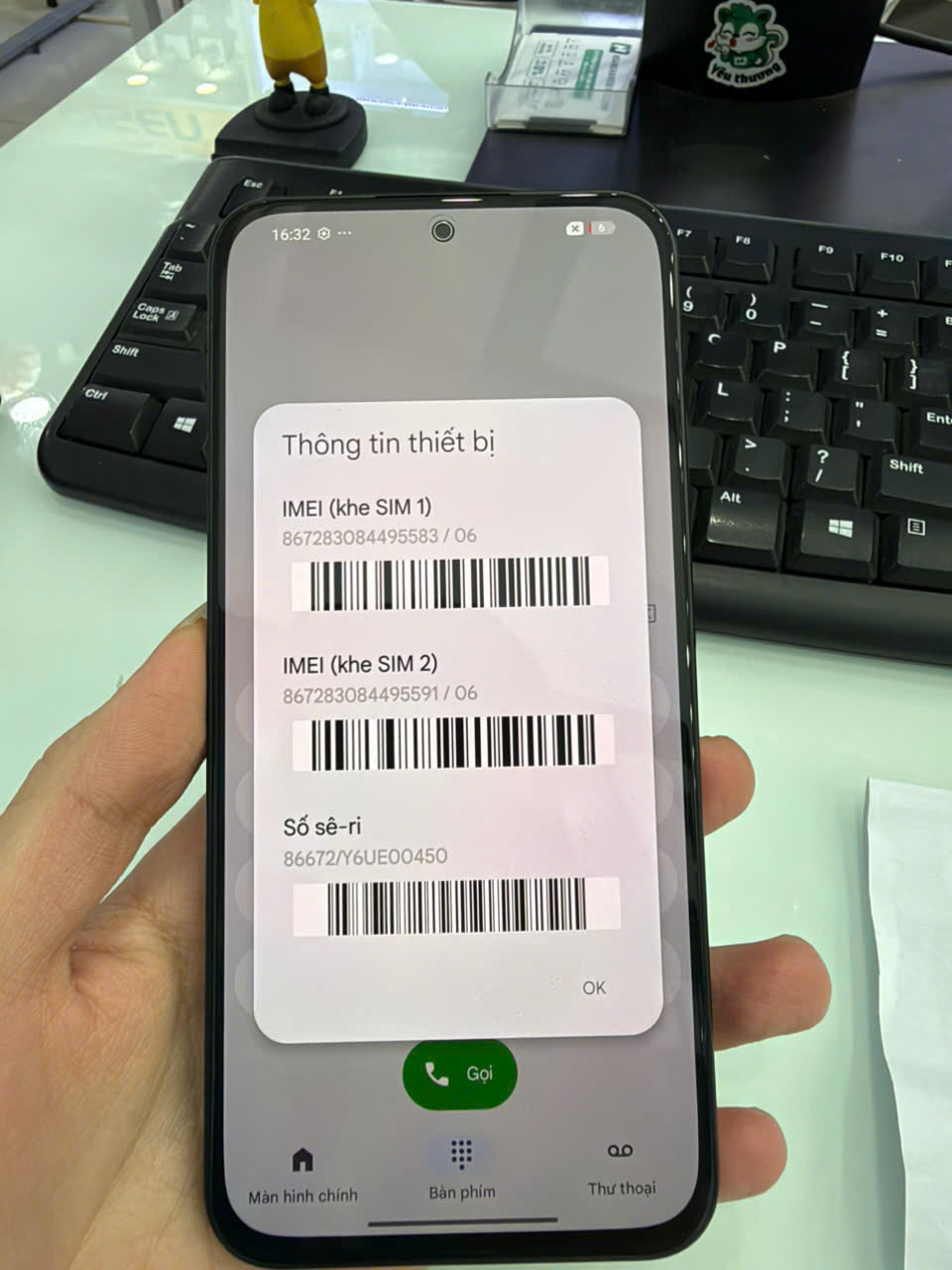 ĐIỆN THOẠI DI ĐỘNG (TEL) REDMI NOTE 17 6.99"/SNAP 6S 4G GEN 2/4G/128G/50MP+Auxiliary/16MP/7700mAh (26012RN62Y)/ĐEN (693909303378