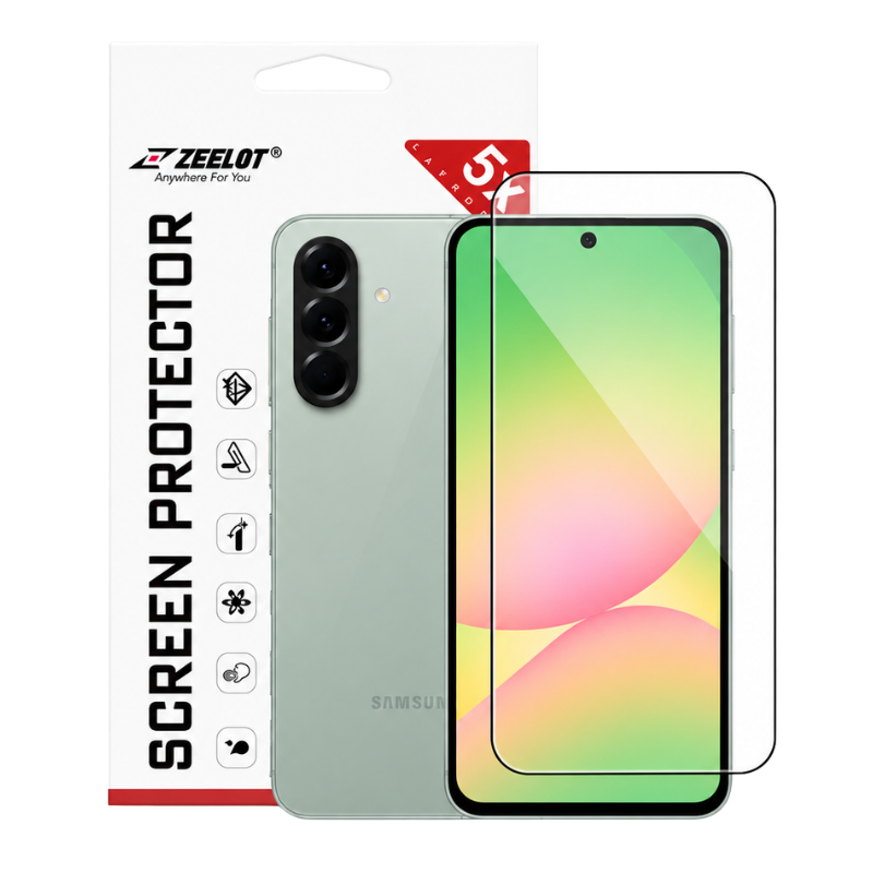 Miếng dán cường lực màn hình ZEELOT 2.5D PureGlass - Samsung Galaxy A57/A37