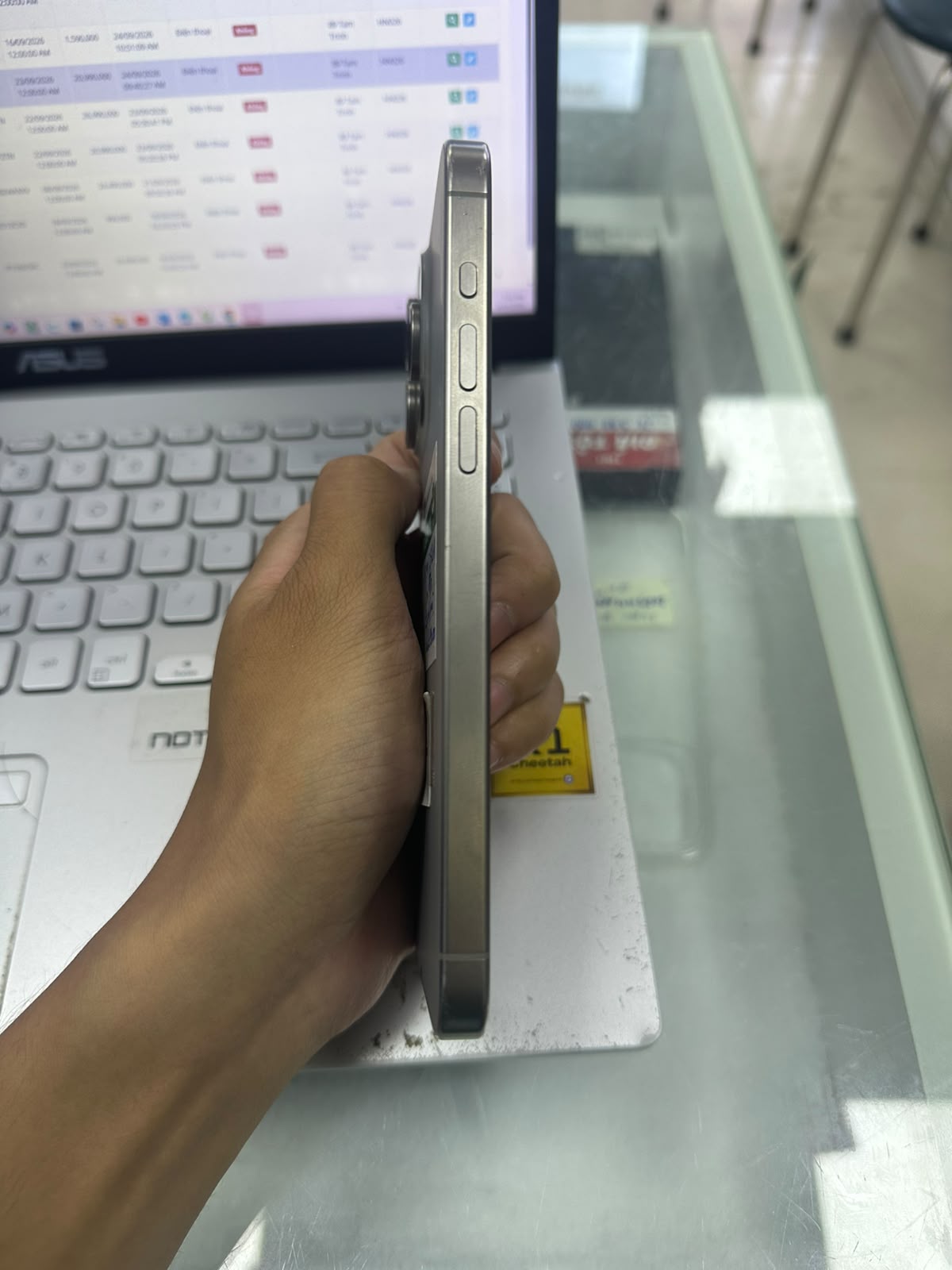 ĐTDĐ Apple iPhone 15 Pro Max 256GB Natural Titanium_MU793VN/A