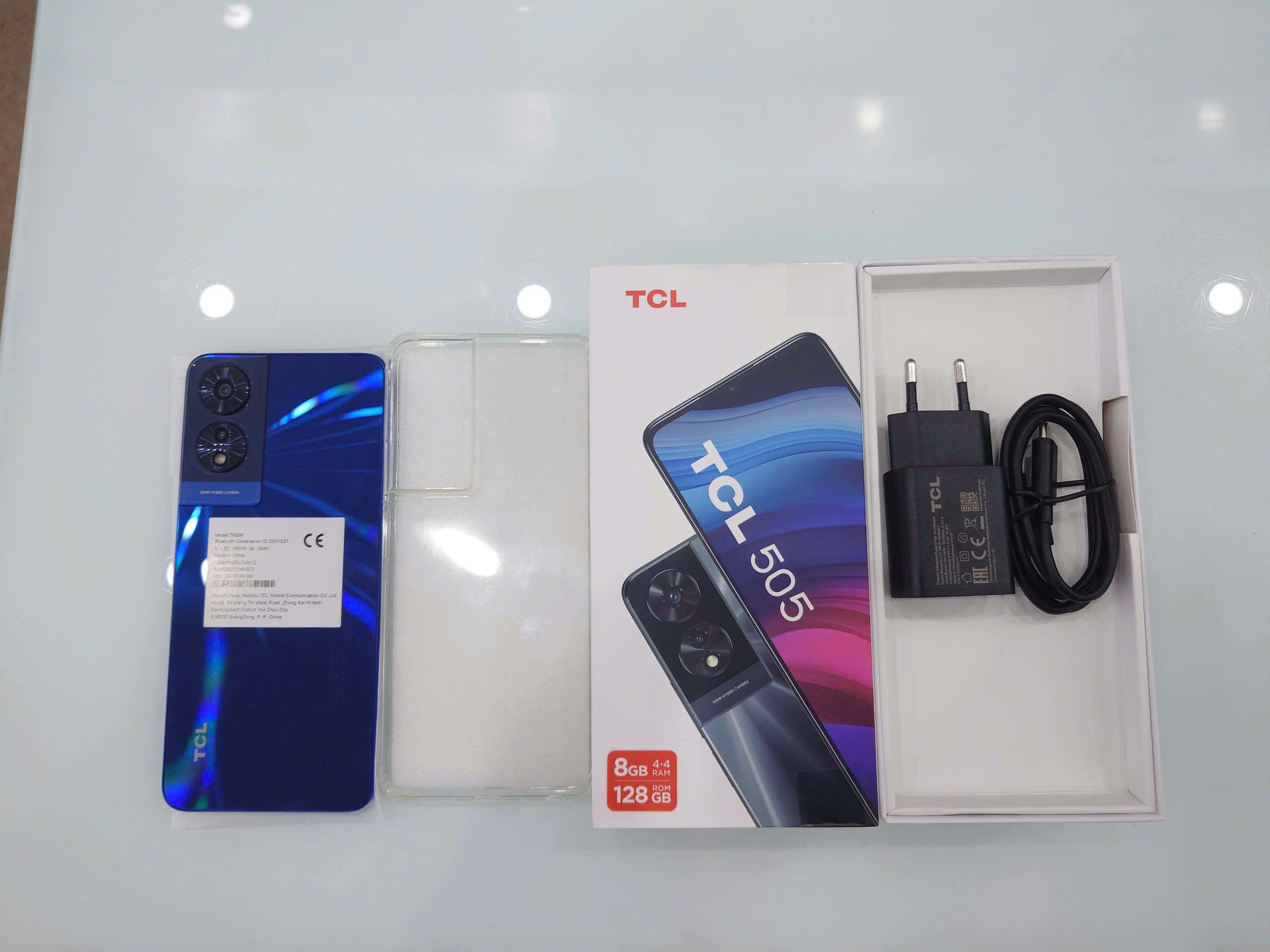Điện thoại di động TCL 505 T509K (4+128GB) Ocean Blue